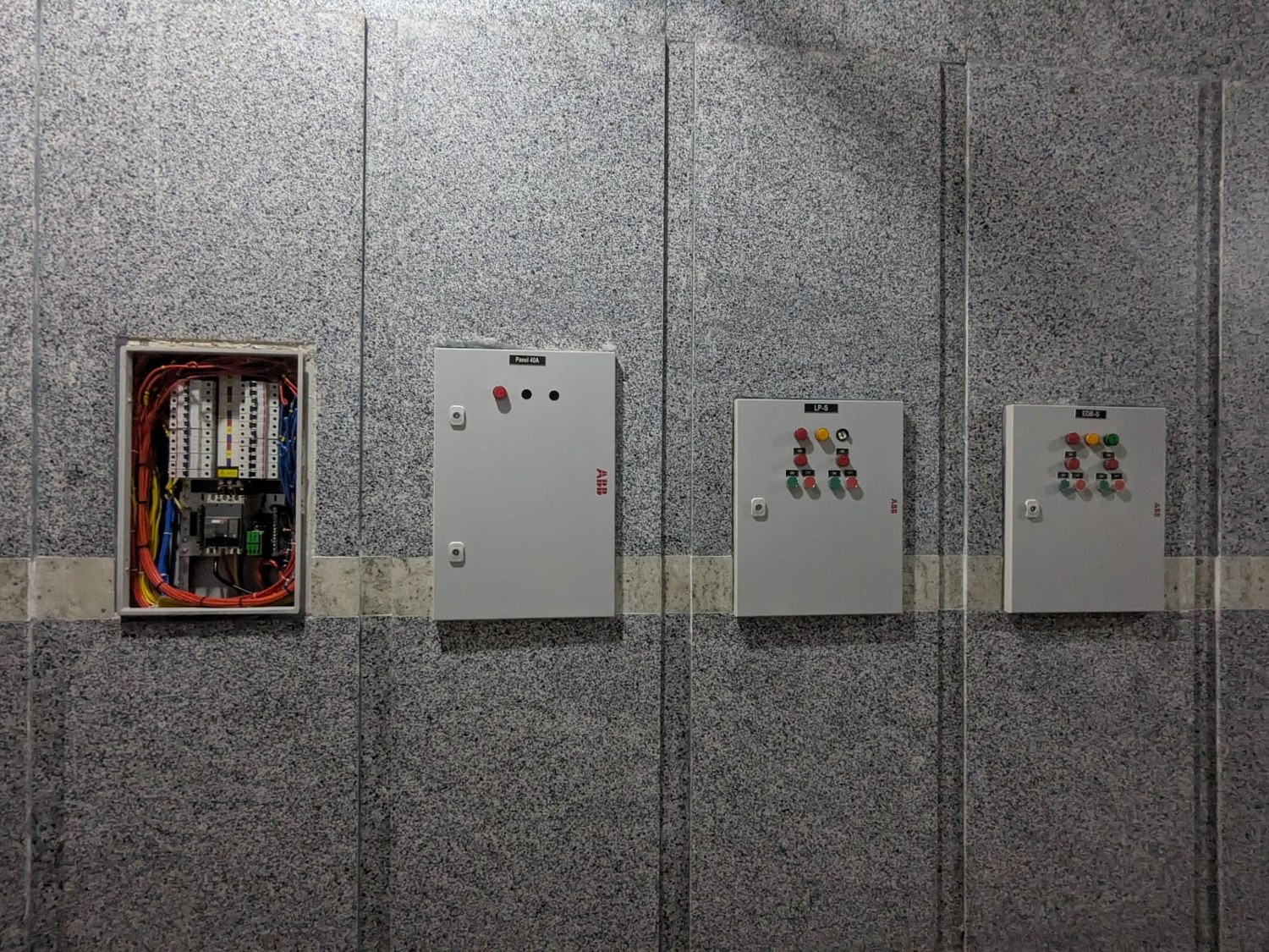 Electrical distribution & control panels