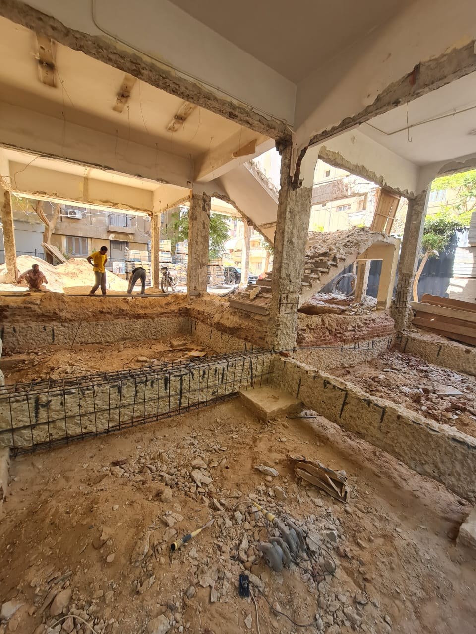 Structural strengthening & foundation works