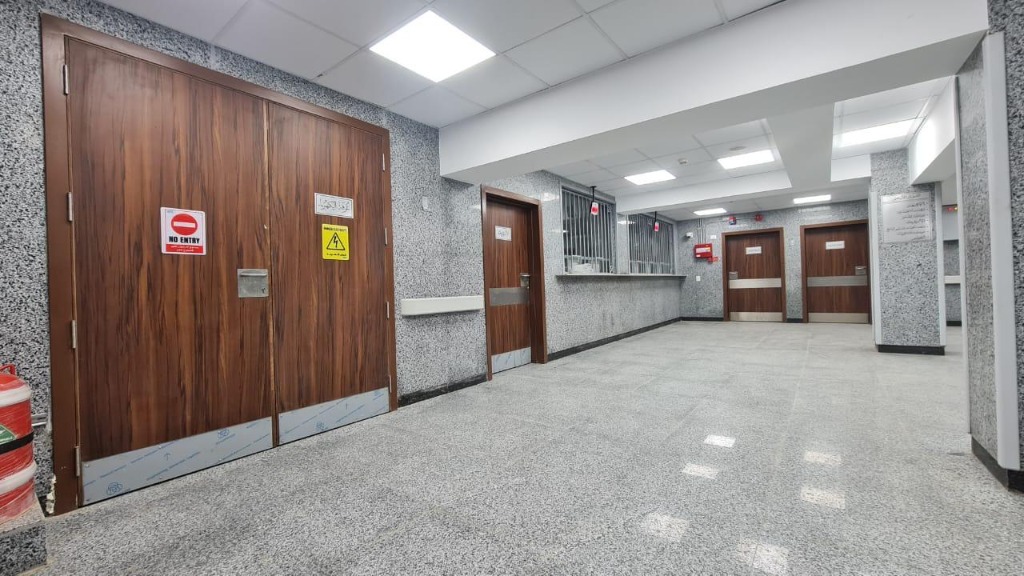 Shobra Entrance Wooden Doors & Lobby