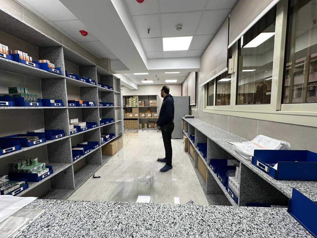 Shobra Pharmacy Storage Counter